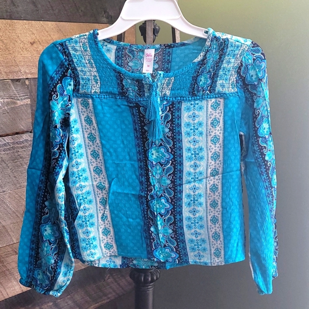 Justice blouse youth 14